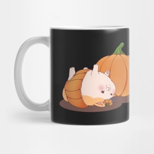 FFXIV - Halloween Pumpkin Fat Cat Mug